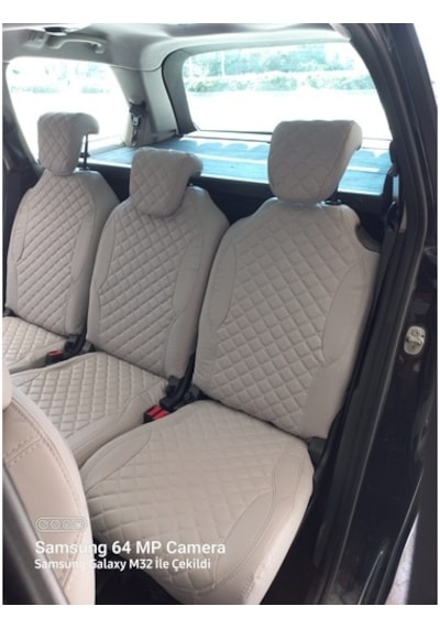 Citroen C4 Picasso Araca Özel Deri Oto Koltuk Kılıfı