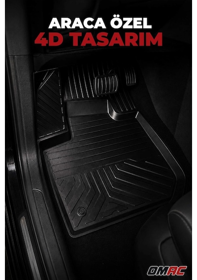 Tr Fiat Scudo - Ulysee 2022-2026 Uyumlu 4d Ön Havuzlu Paspas 1 Parça Genel