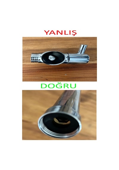 Fawer Faucet Shower Yağmurlama Robot Duş Seti Krom