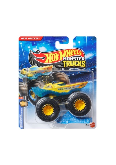 Hw Monster Trucks 1:64 Arabalar Wave Wrecker Jhy22 Çok Renkli