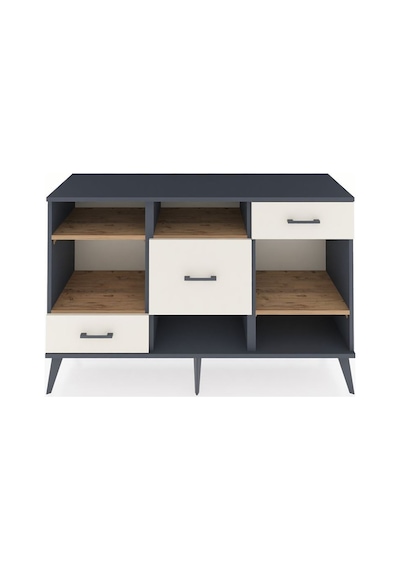Kronos Konsol 4 Raflı 3 Çekmeceli 132x59x83 Antrasit-çam/aytaşı Çam/aytaşı Kronos Konsol 4 Raflı 3 Çekmeceli 132x59x83 Antrasit-çam/aytaşı Çam/aytaşı