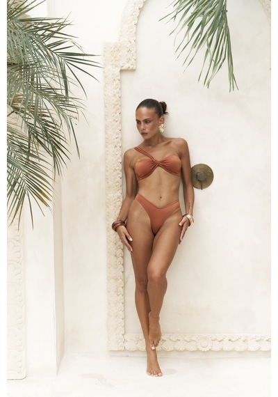 Mai Collection Mai Studios Co. Balisya V Kesim Kiremit Bikini Altı Kiremit