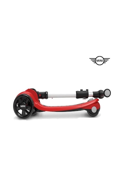 Lisanslı 3 Tekerlekli Katlanabilir Ayarlanabilir Işıklı 50 Kg Taşıma Kapasiteli Scooter Kırmızı