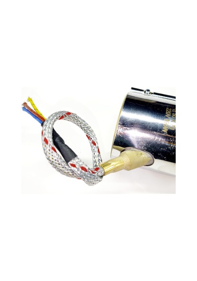 Sern Kelepçe Nozul Pirinç Rezistans 50mm Çap 70mm Boy 390w 220v