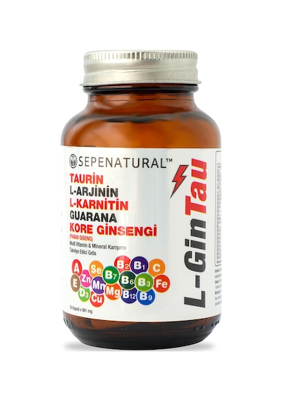 Sepe Natural L-Gintau Bay Bayan Ginseng L- Arjinin L-Carnitin Multivitamin Mineral 30 Kapsül x 980 MG