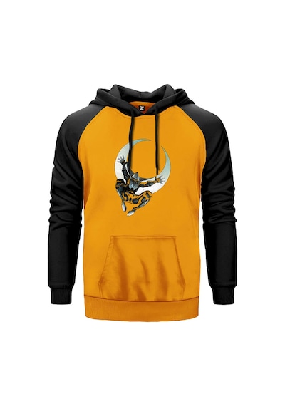 Moon Knight Marc Spector Sarı Renk Reglan Kol Sweatshirt Sarı
