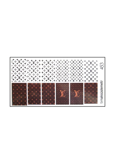 Tırnak Sticker Tırnak Dövme Nail Art 186