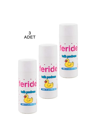 Feride Serpme Talk Pudrası 75 G 3 Adet