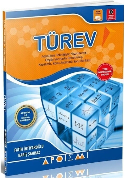 Türev Konu Anlatımlı Soru Bankası Apotemi Yayınları