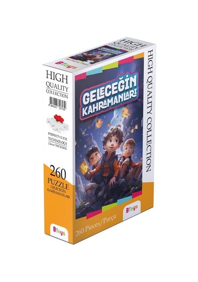 Btoys 260 Parça Puzzle Geleceğin Kahramanları 9079