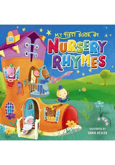 My First Book Of Nursery Rhymes Padded Board Book Little Hippo Books