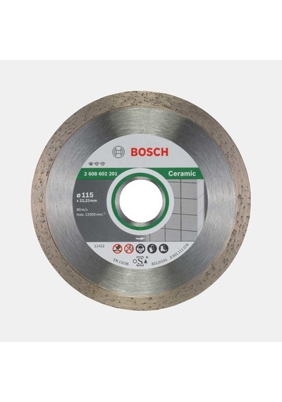 Bosch Elmas Disk 115 Mm Standart For Caremıc