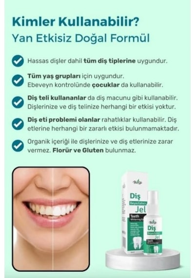İlla Life Whitening Expert Hızlı Etkili Diş Beyazlatıcı Jel 50 ML