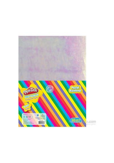Play-Doh Simli Elişi Kağıdı Zarflı 10 Renk Model 3