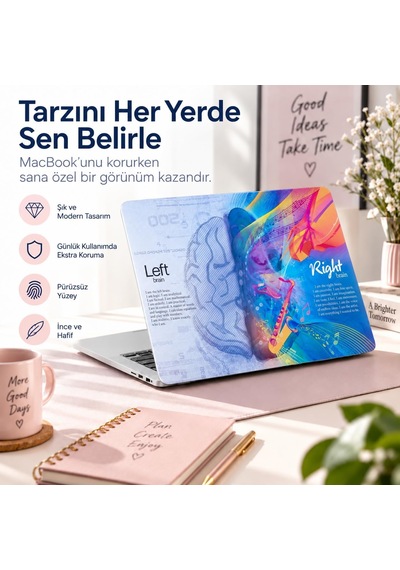 Macbook Air 13.6 İnç Kristal Parlak Şeffaf Sert Kılıf A2681 A3113 A3240 A3449 M2 M3 M4 M5 Uyumlu + Sağ Beyin Sol Beyin Desenli 3m Sticker + Şeffaf Uk Enter Klavye Koruyucu 3'lü Set Beyaz Belirtilmemiş Macbook Air 13.6 İnç Kristal Parlak Şeffaf Sert Kılıf A2681 A3113 A3240 A3449 M2 M3 M4 M5 Uyumlu + Sağ Beyin Sol Beyin Desenli 3m Sticker + Şeffaf Uk Enter Klavye Koruyucu 3'lü Set Beyaz Belirtilmemiş