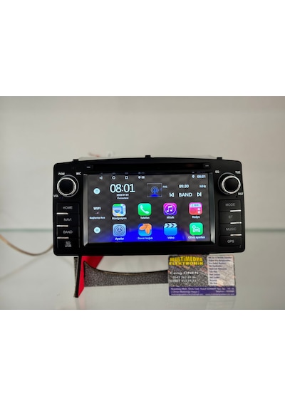 Toyota Corolla 2005 Multimedya Navigasyon Android Gerçek 4Gb Ram