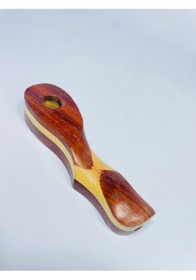 Ahşap Bambu Minik Ceplik Pipo //10cm
