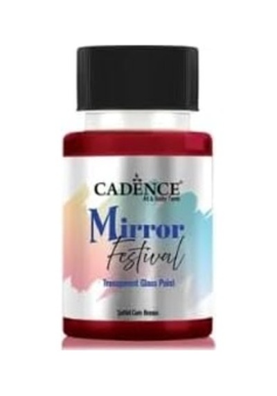 Mırror Festival Cam Boyası Mf-08 Kırmızı 50ml Genel
