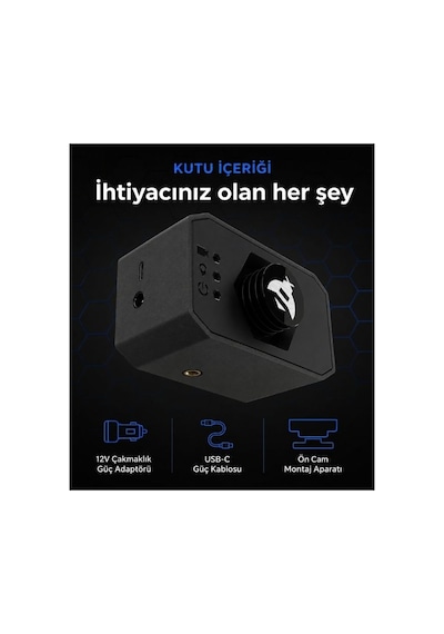 Hivemapper Dashcam Hdc-pı-he1-001 Akıllı Araç Kamerası Ve Haritalama Çözümü