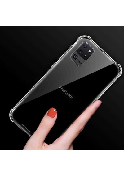 Samsung Uyumlu Galaxy S20 Ultra Kılıf Şeffaf Nitro Anti Shock Kapak Renksiz