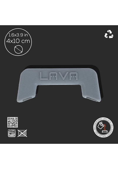 Lava Döküm Isı Dayanımlı Tencere Silikon Tutacak. 1set 2adet
