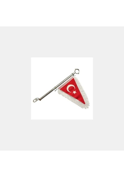 Motosiklet Bayrak Direği Ayyıldız Flama