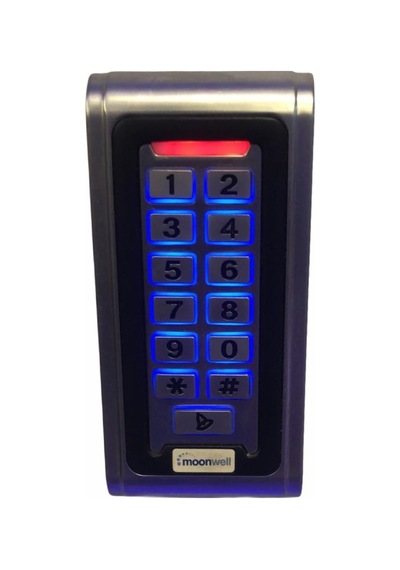 Moonwell MW350IN Inox Şifreli Kartlı Geçiş Cihazı Keypad Kart Okuyucu