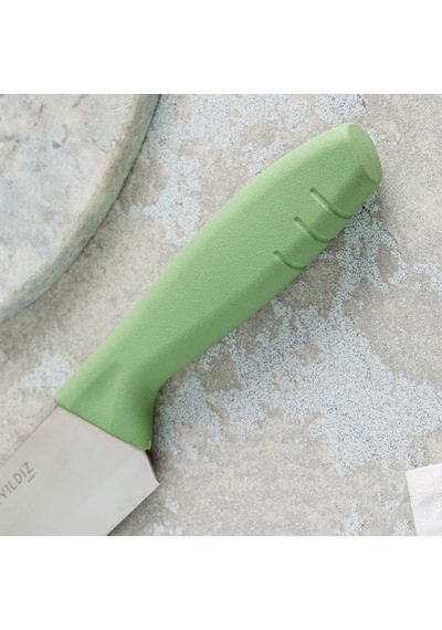 Aryıldız Primo Şef Bıçağı Yeşil 19 Cm Çok Renkli