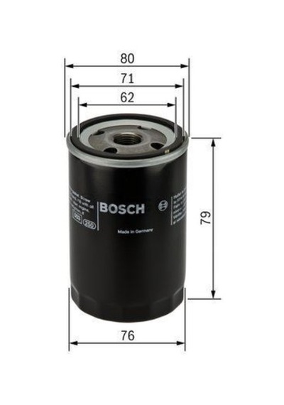 BOSCH 451103351 YAĞ FİLTRESİ TIPO 89-95 UNO 95- PANDA PUNTO 1.4 1