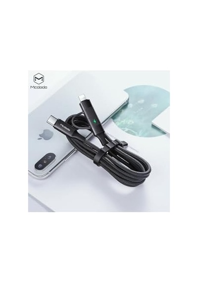 Ca-7120 2&apos Si 1 Arada 60w Usb-c - Lıghtnıng+type-c Veri Kablosu Led&apos Li 1,2m