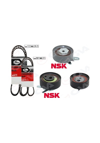 Gva 59t7570g Triger Seti 122x26.5 -081x21 T4 2.5tdı - Lt35 2.5tdı Acv-anj-avr K015323xs 074198119-074198119h-074198119q -