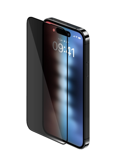 Buff Apple iPhone 15 Uyumlu 5d Privacy Ekran Koruyucu