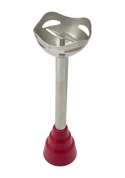 Arzum İle Uyumlu Ar1013 Speedmıx Parçalayıcı Metal Ayak Kırmızı