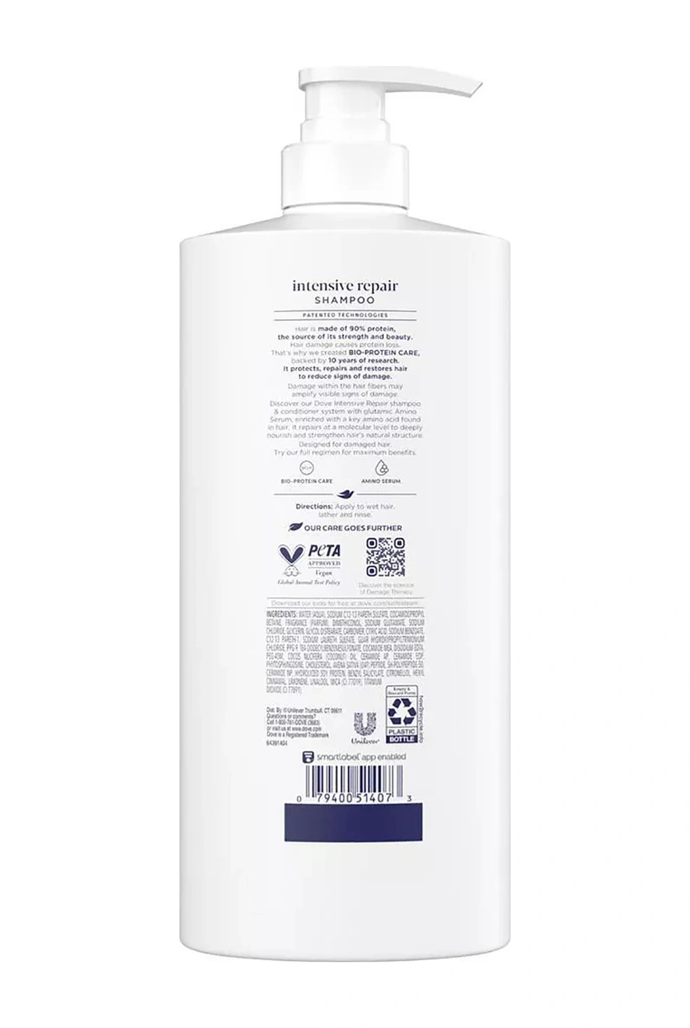 Dove Damage Therapy Yoğun Onarıcı Şampuan 828ml Tüm Saç Tipleri