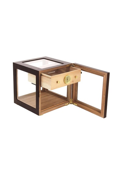 Adorini Cube Walnut Humidor Puro Kutusu