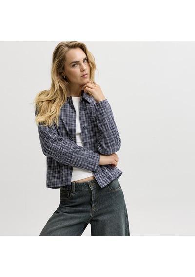Jack & Jones Kadin Comfort Fit Uzun Kollu Gömlek - Asta - 12299780 Çok Renkli