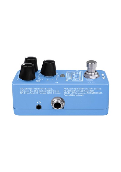 Nux Ndl-3 Hook Drum & Loop Pedalı Ritim Eşlikli Looper Akıllı T