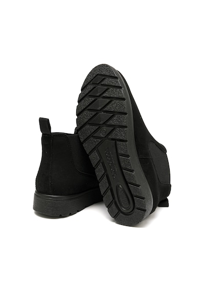 Bot Kadın 45 U33 Vx Fly Flot Cloth Woman Ankle Boot Black Siyah