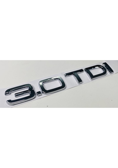 A5 Audi 2005 - 2017 3.0 Tdi Krom Arka Bagaj Yazısı Set
