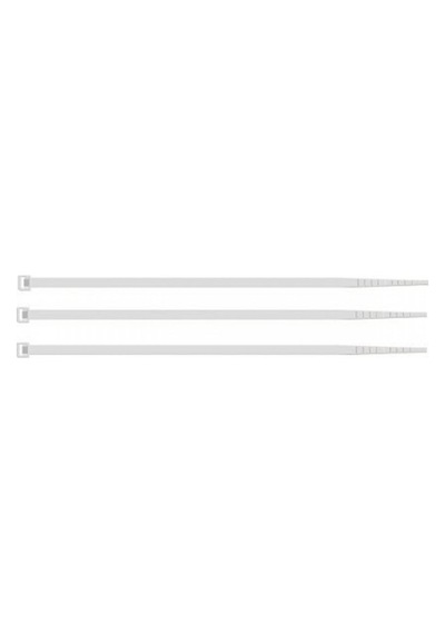 Coşafak Plastik Kablo Bağı - Cırt Kelepçe Beyaz 370Mm X 3.6Mm 100