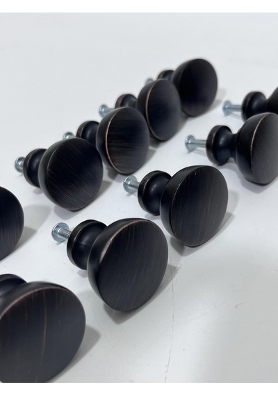 Vintage Dolap Mobilya Düğme Kulp 31,5mm 10 Adet Çok Renkli