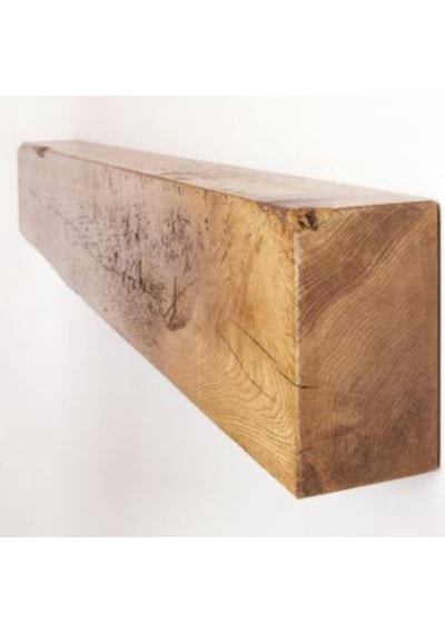 Rustic Meşe Duvar Rafı (388001629)