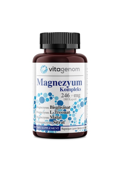 Magnezyum Kompleks 246,77 Mg 180 Kapsül