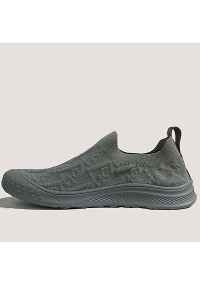 Gamelu Toss Erkek Bez Streç Memory Foam Sneaker Ayakkabı Füme