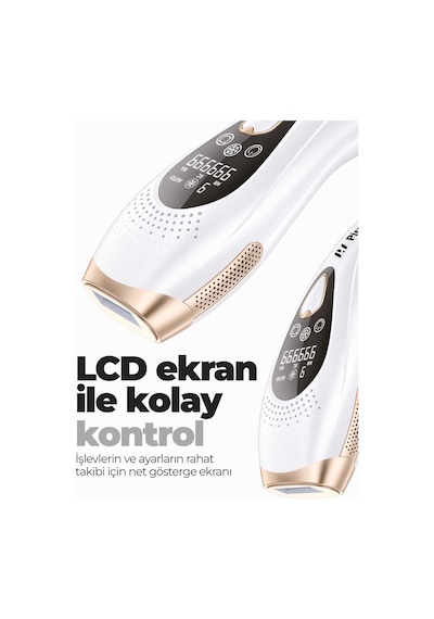 Bhrl-10 Lcd Ekranlı 9 Seviyeli Cilt Gençleştirici Buz Lazer Ipl Epilasyon Tüy Alma Aleti