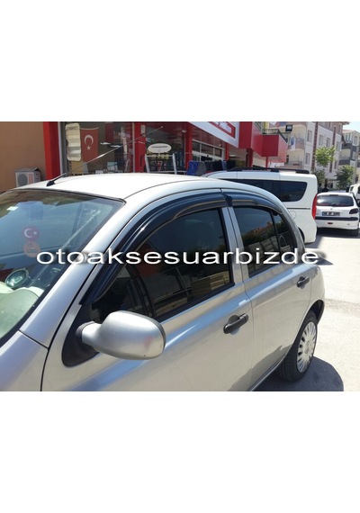 Nissan Micra Mügen Cam Rüzgarlığı 2003-2010 Arası 4 Lü Ithal N11.4772