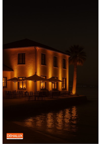 100cm 36w Led Wallwasher Amber Dış Cephe, Minare, Bahçe Aydınlatma Iç-dış Kullanım Ip65 Amber