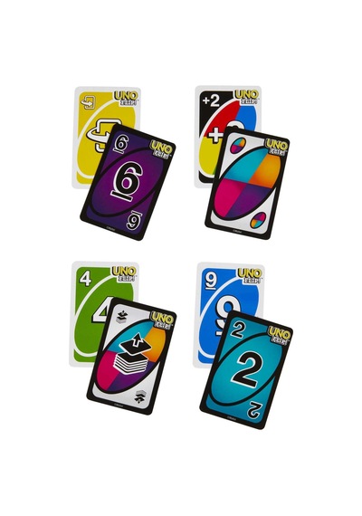 Mattel Games Uno Flip Mattel Uno Flip, Klasik Uno'nun Yeni Versiyonu, Mattel Games Glh50 Glh50