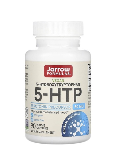 Jarrow Formulas, 5-htp, 50 Mg, 90 Veg Capsules