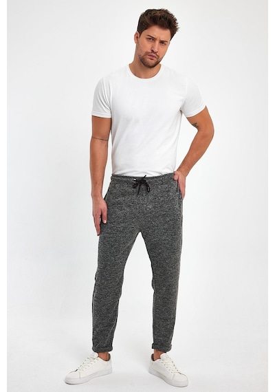 Alexandergardi Alexandergardı Beli Lastikli Bağcıklı Duble Paça Pantolon E23-50902 001